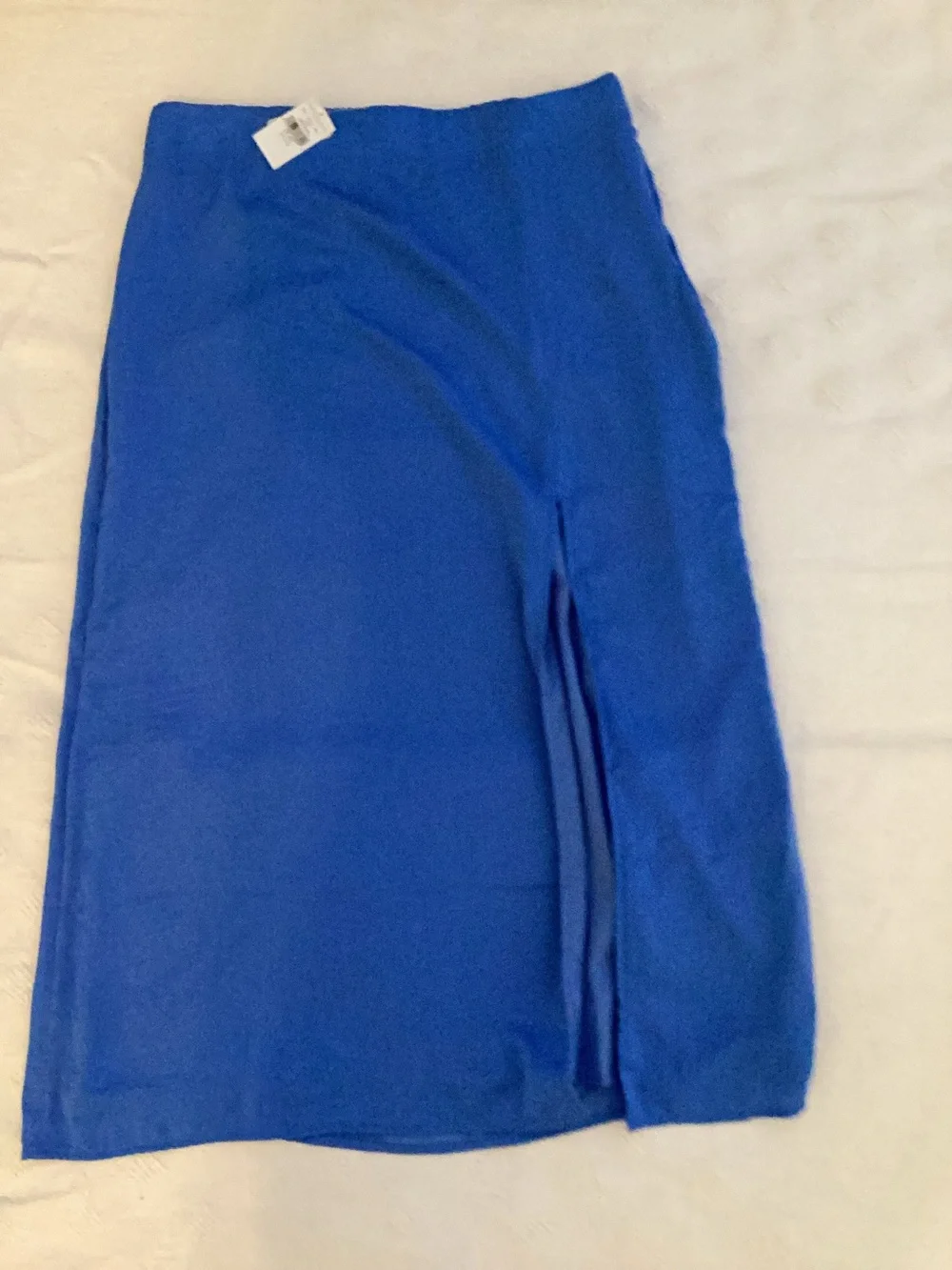 American Eagle Outfitters Maxi skirt with slit-SZ XXL BLUE @14